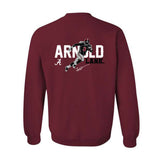 Lank x Alabama - NCAA Football : Terrion Arnold - Individual Caricature Sweatshirt