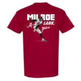 Lank x Alabama - NCAA Football : Jalen Milroe - T-Shirt Individual Caricature